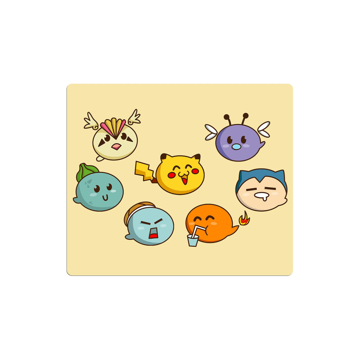Ash's Gen 1 Pokémon Mouse Pad-3