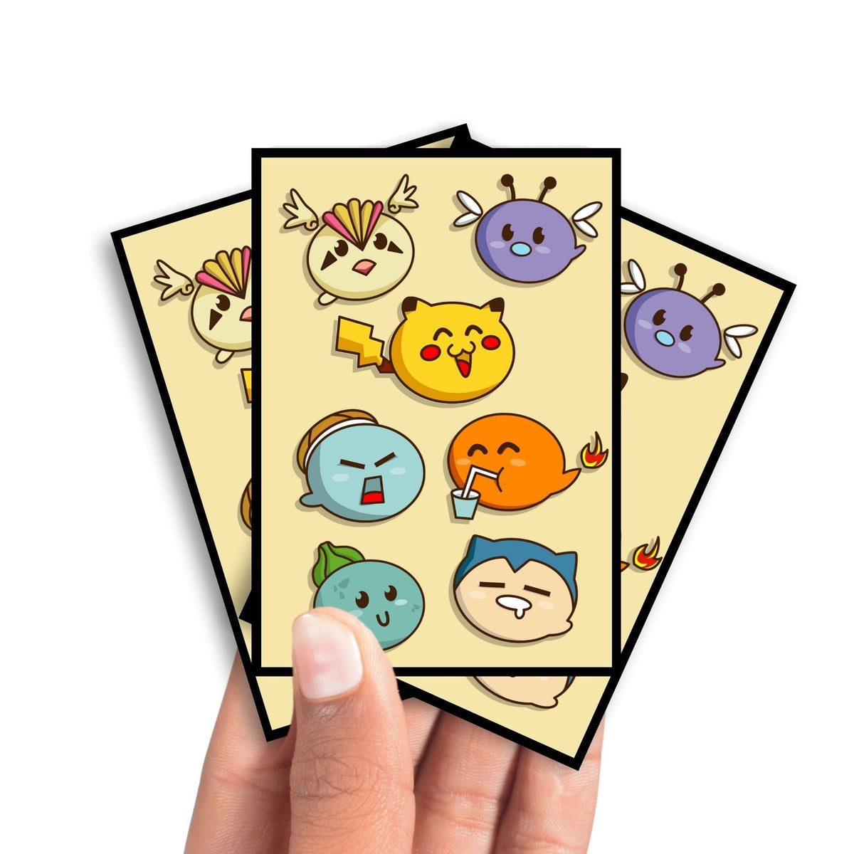 Ash's Gen 1 Pokemon Card Sleeves-2