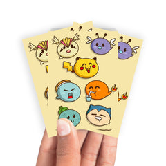Ash's Gen 1 Pokemon Card Sleeves-3