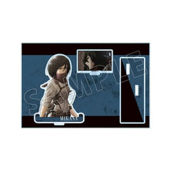 Attack on Titan Anime Merch - Mikasa Ackerman BIG Acrylic Stand w/Part-1