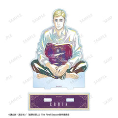 Attack on Titan Anime Merch - New Illustration Erwin Relax ver. Big Acrylic Stand-3
