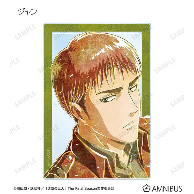 Attack on Titan Anime Merch - Trading Ani-Art Vol.2 Acrylic Card (1 Random)-5