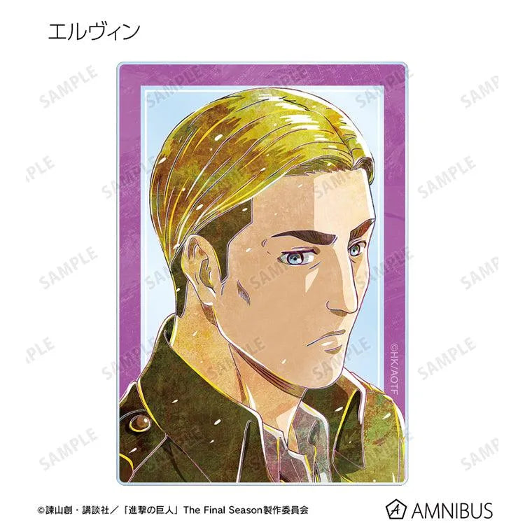 Attack on Titan Anime Merch - Trading Ani-Art Vol.2 Acrylic Card (1 Random)-7