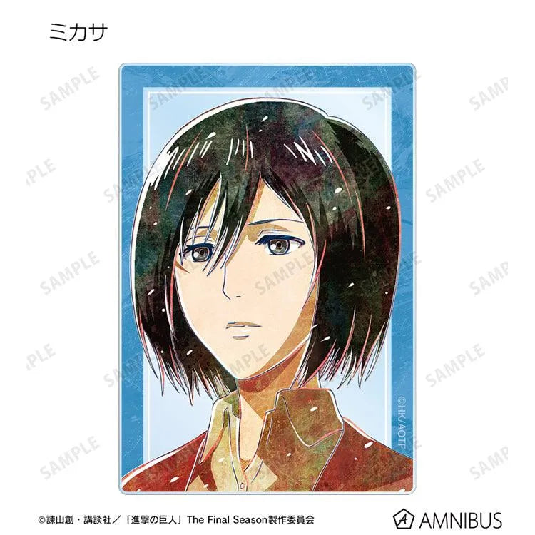 Attack on Titan Anime Merch - Trading Ani-Art Vol.2 Acrylic Card (1 Random)-3