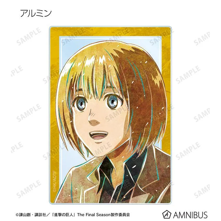 Attack on Titan Anime Merch - Trading Ani-Art Vol.2 Acrylic Card (1 Random)-4