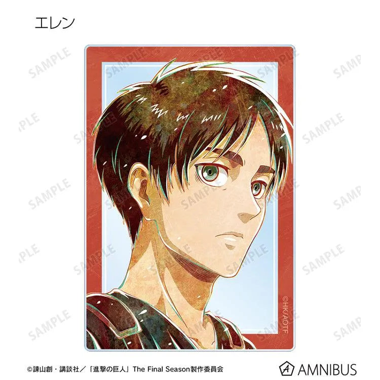 Attack on Titan Anime Merch - Trading Ani-Art Vol.2 Acrylic Card (1 Random)-2