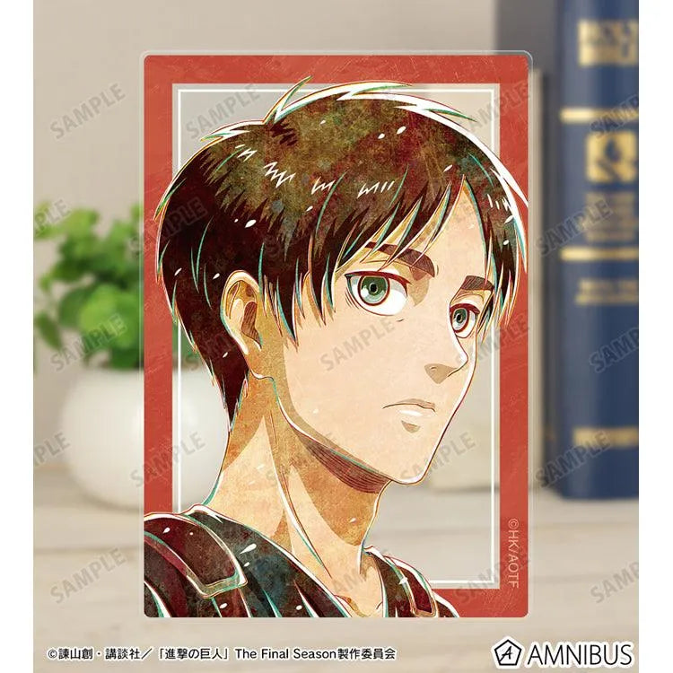 Attack on Titan Anime Merch - Trading Ani-Art Vol.2 Acrylic Card (1 Random)-9