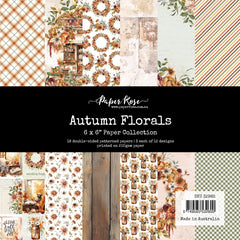 Autumn Florals 6x6 Paper Collection 32982-1