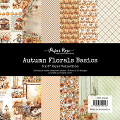Autumn Florals Basics 6x6 Paper Collection 35448-1
