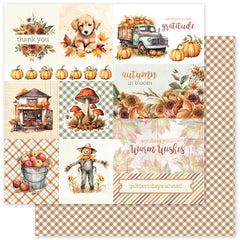 Autumn Florals Basics 6x6 Paper Collection 35448-2