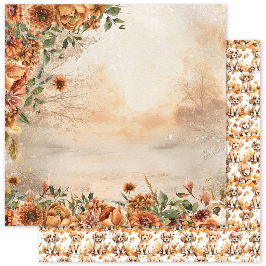 Autumn Florals Basics 12x12 Paper Collection 35451-5