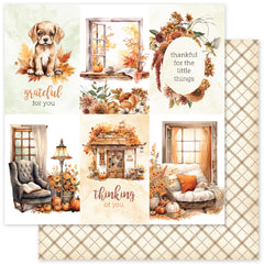 Autumn Florals Basics 12x12 Paper Collection 35451-6