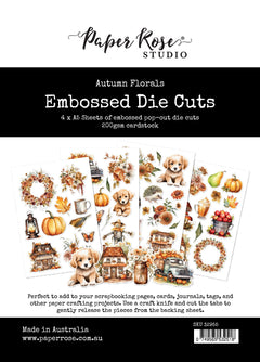 Autumn Florals Embossed Die Cuts 32955-1