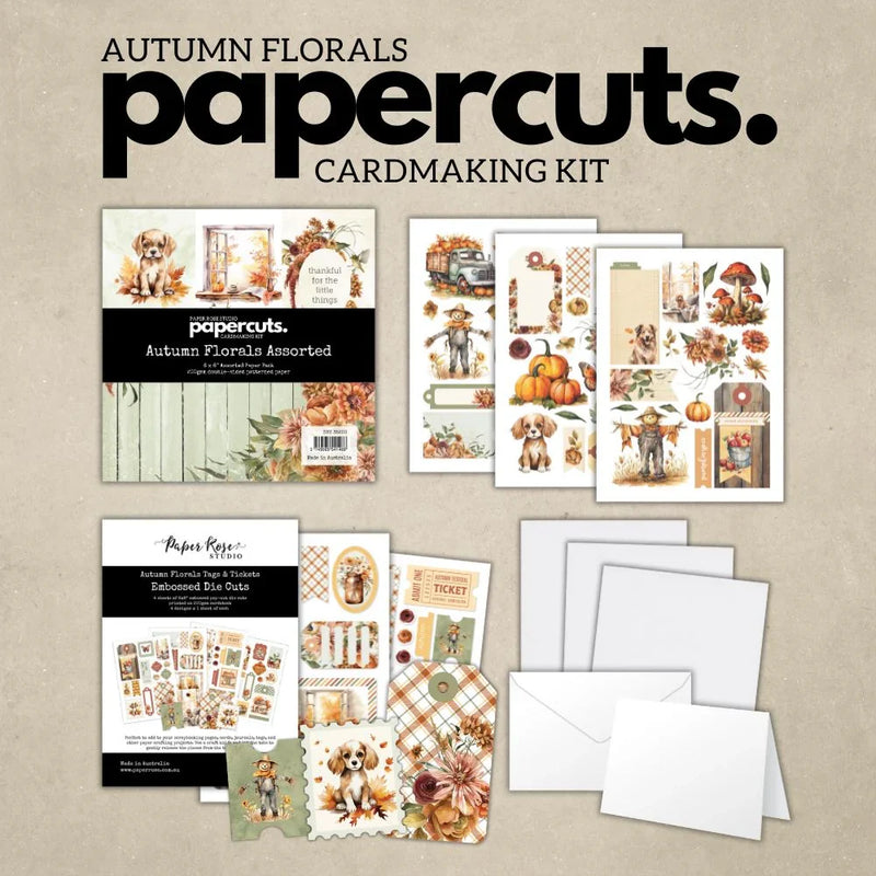 Autumn Florals Papercuts Kit 35200-1