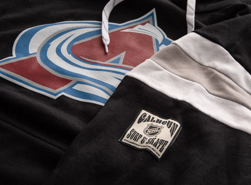 Colorado Avalanche Varsity Retro Style Hoodie-5