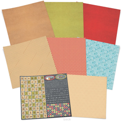 Ciao Bella Avventure Di Pinocchio Patterns Pad 12"x12" 8/Pkg-3