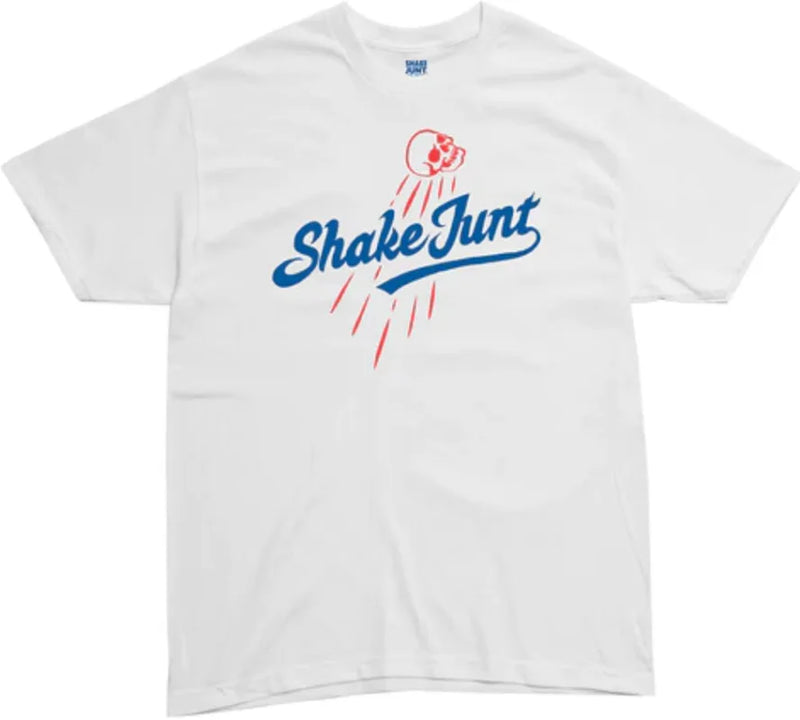 Shake Junt 'Shortstop' Tee - White-1