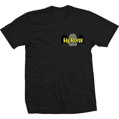 Heroin Skateboards 'Dead Dave' Tee - Black-1