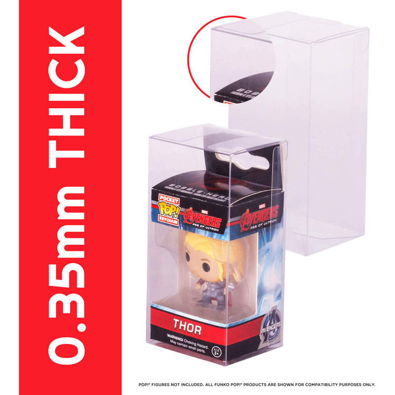 EVORETRO Funko Pop Keychain PET Protectors-5
