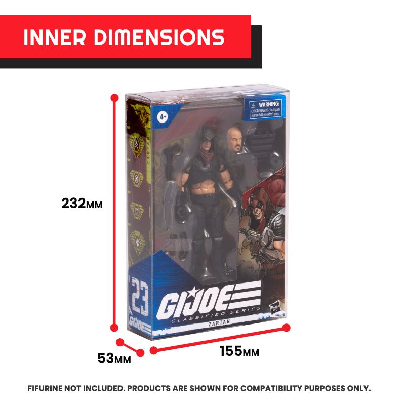 G.I. Joe Classified Series - EVORETRO PET Protector 0.40MM - Pack of 10-5