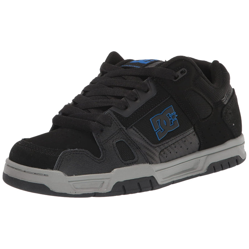 DC Shoes 'Stag' Shoes - Black/Grey/Blue-1