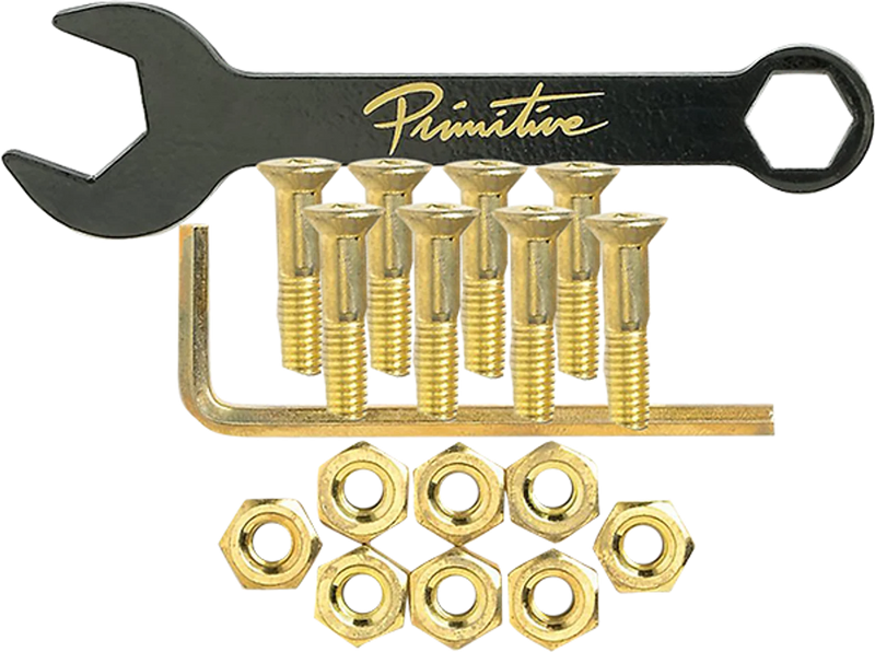 Primitive Allen Key Bolts - Gold-1