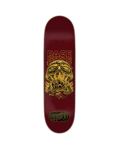 Santa Cruz 'Pace Occult' Deck - Maroon-1