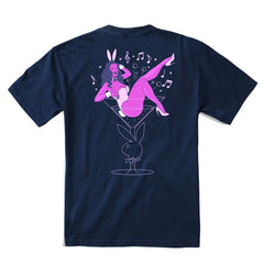 Color Bars X Playboy 'Casino' Tee - Navy-2
