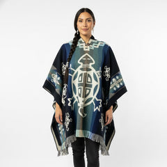 Turtle HandMade Wool Poncho-3