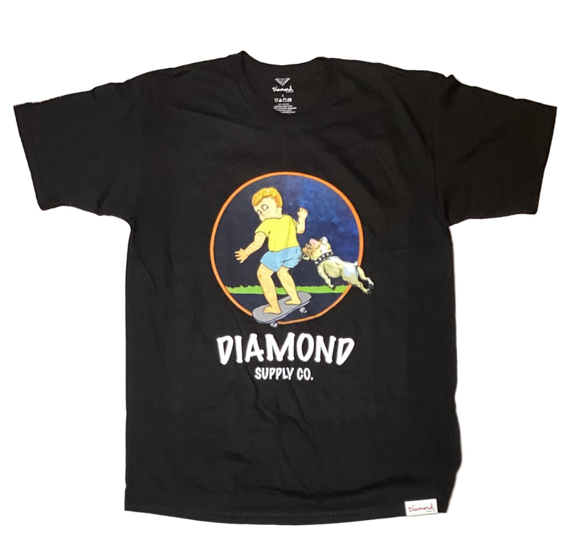 Diamond Supply Co. 'Bite' Tee - Black-1