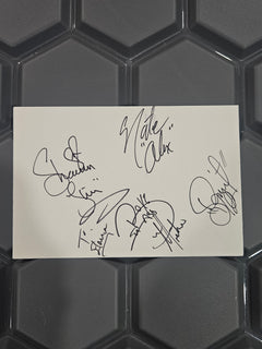 Boyz II Men Group Signed 4x6 Autograph Card with COA-1
