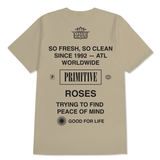 Primitive x Outkast 'Stripes' Tee - Sand-2