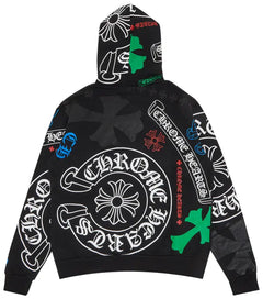Chrome Hearts 'Stencil' Hoodie - Black-2