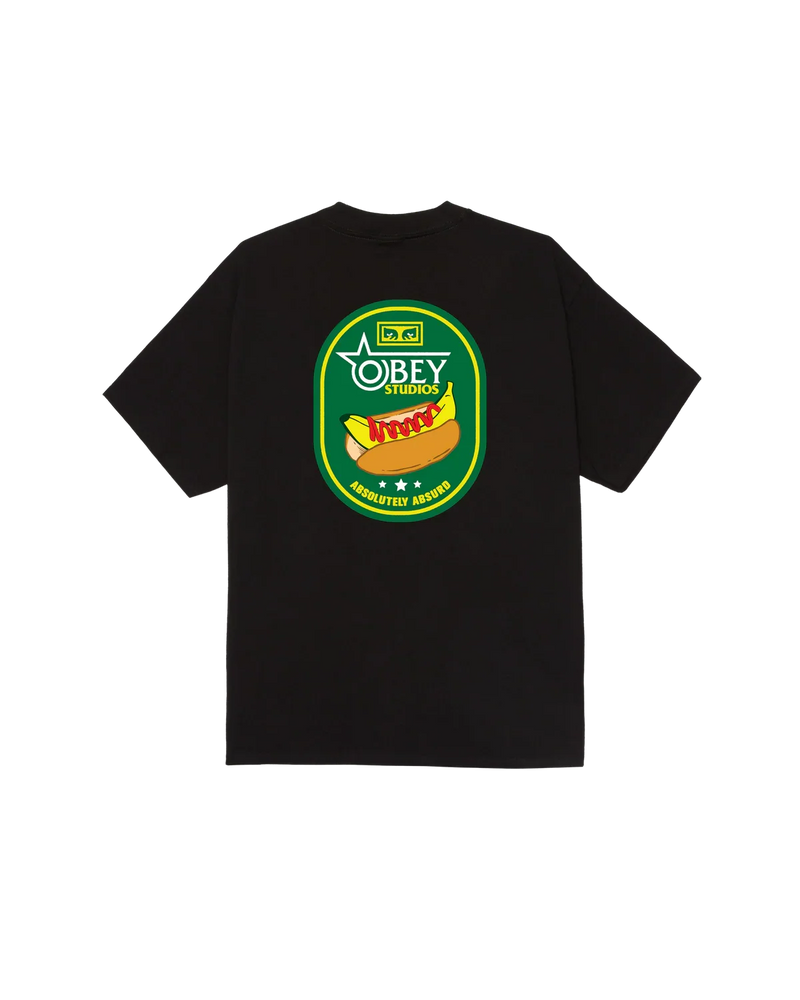 Obey 'Absolutely Absurd' Tee - Black-1