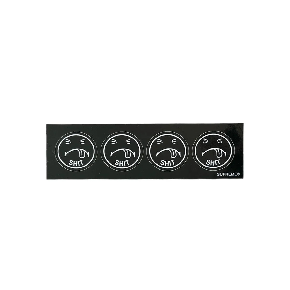 Supreme 'Still Talking Shit' Sticker - Black-1