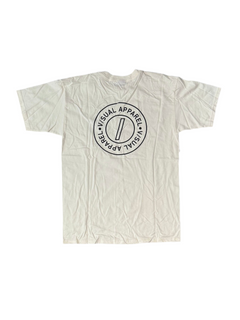 V/SUAL 'Apparel Wheel Logo' Tee - Cream-2