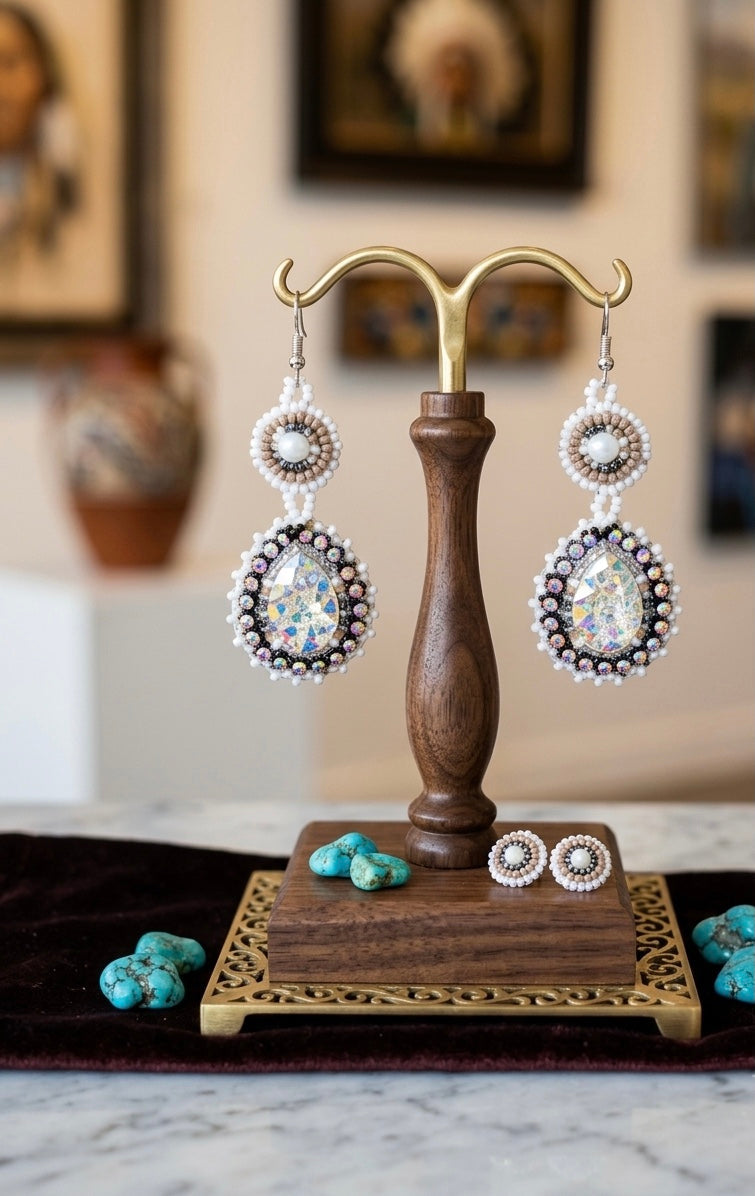 Drop Beaded Earrings(8)-5