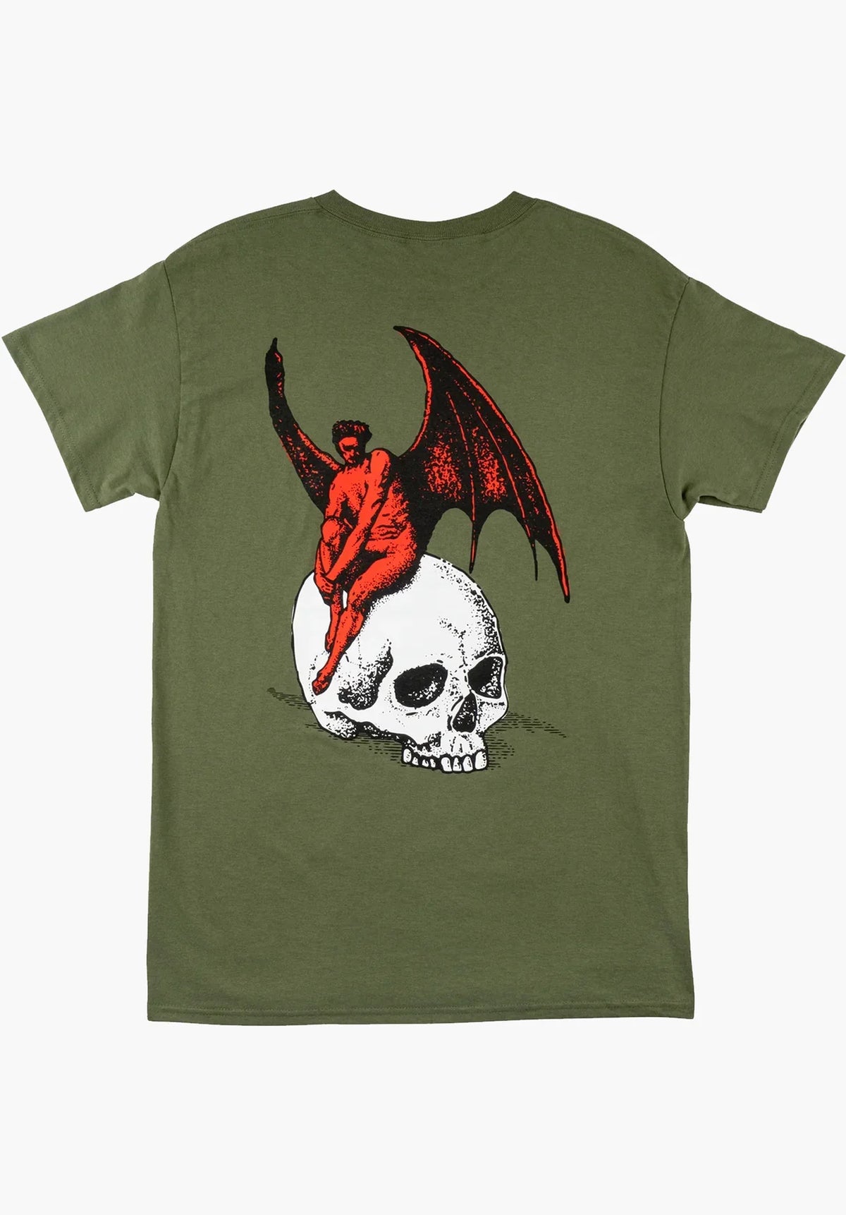 Welcome 'Nephilim' Tee - Olive-2