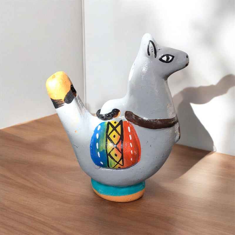Painted Lama Water Bird Whistle-2