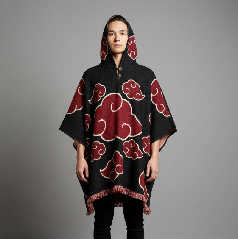 Characters Wool Poncho-5