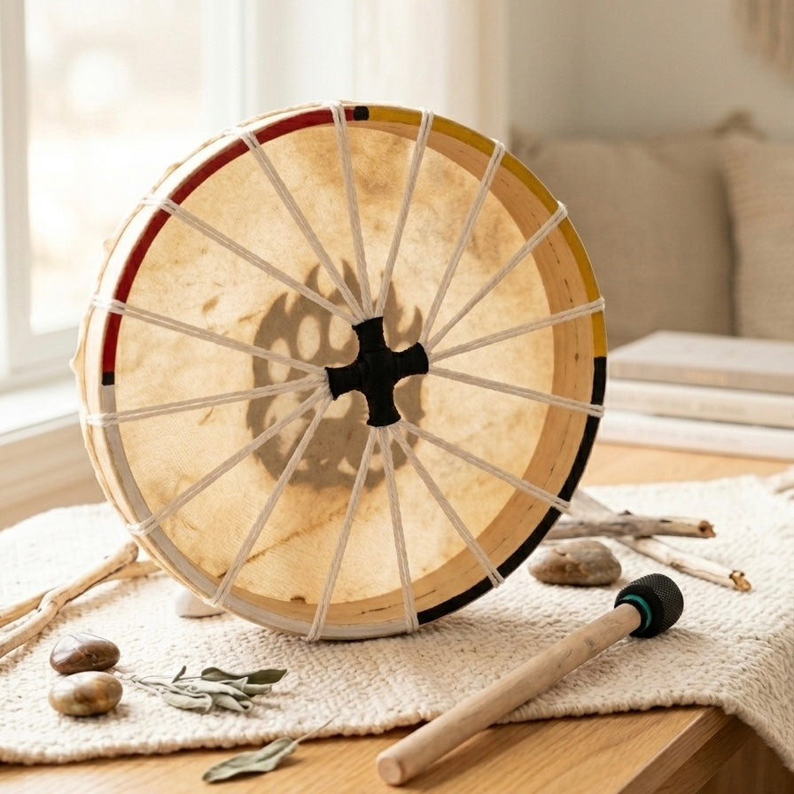 Howling Wolf 12” Hand drum-3