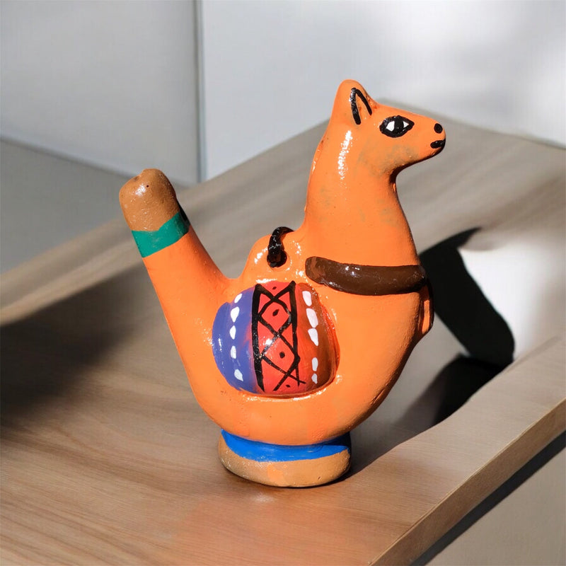 Painted Lama Water Bird Whistle-1