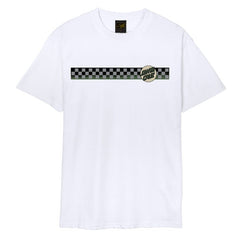 Santa Cruz 'Infinite Ridged Dot' Tee - White-1