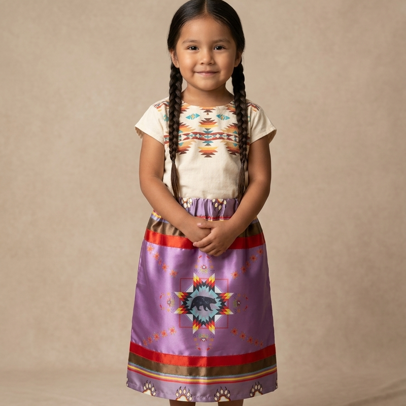 Infants Brother Bear Ribbon Skirt-3