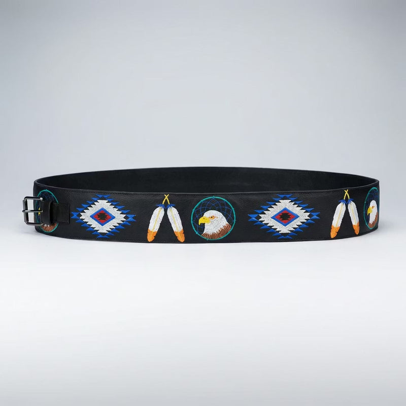 Heritage Leather Regalia Belt (EAGLE)-2