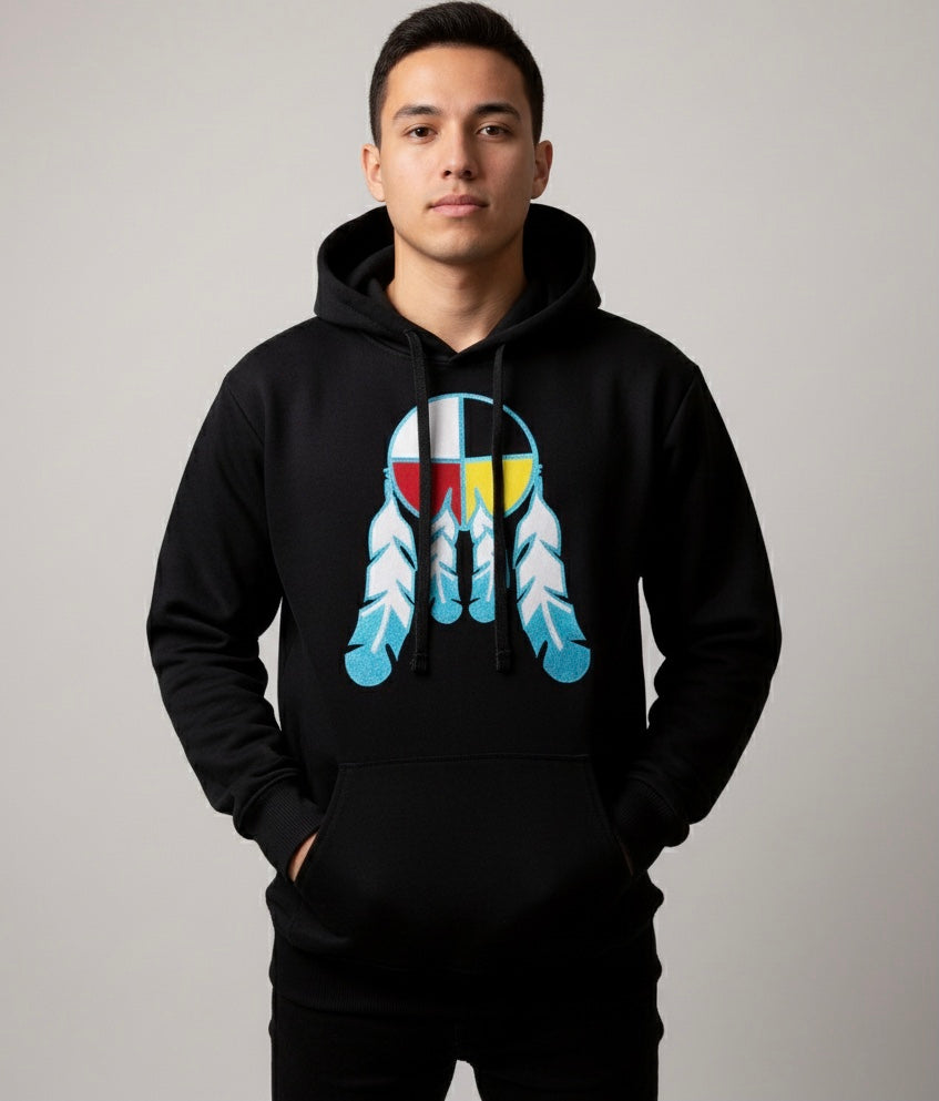 Embroidered Hoodies ( Dream Catcher)-1