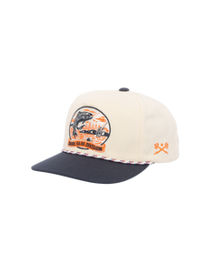 Dark Seas 'Whitley' Cap - White/Navy-1