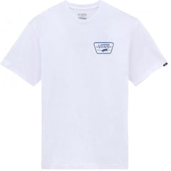 Vans 'Full Patch Back' Tee - White/True Blue-1
