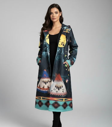 ETERNAL WOLF Long Coat-1