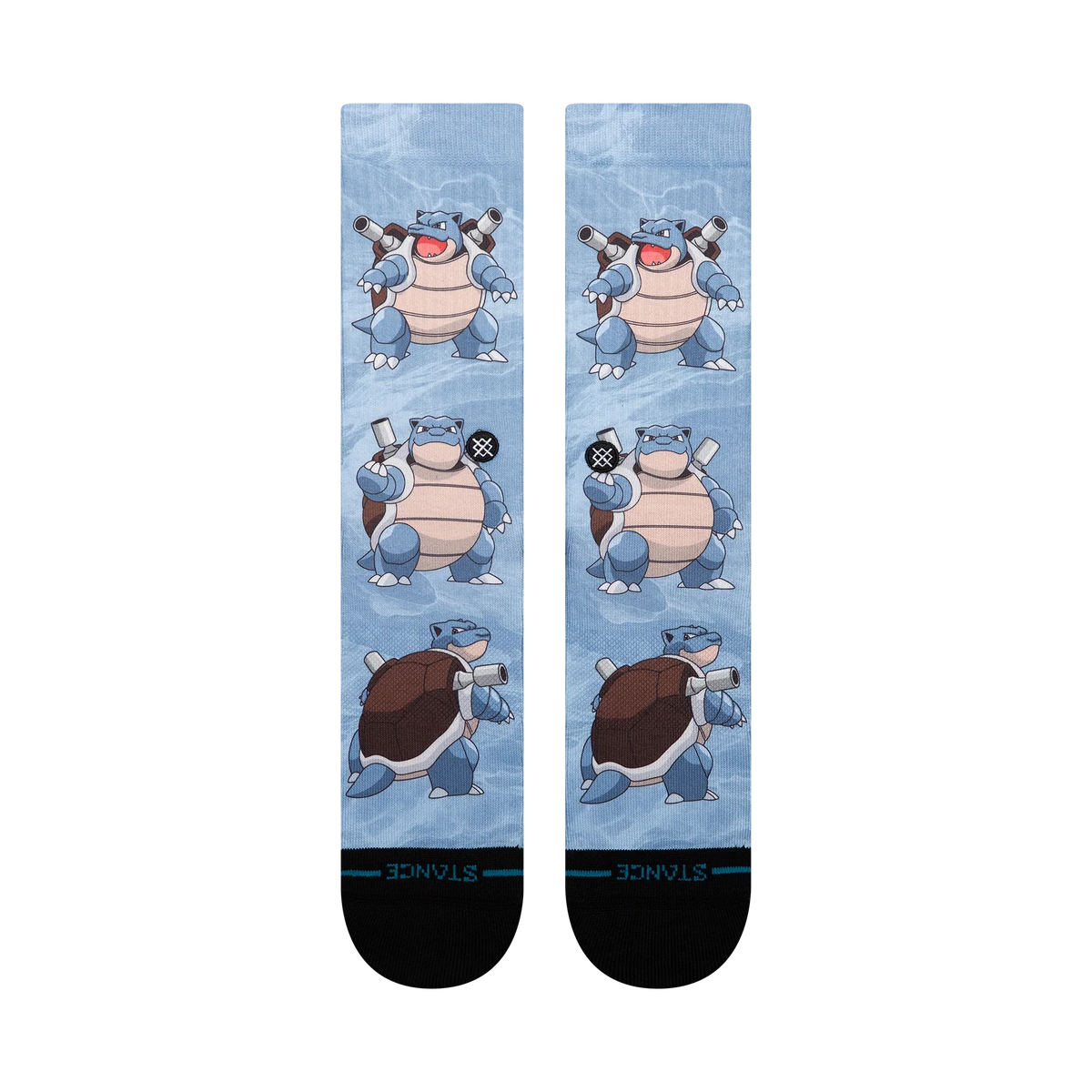 Stance x Pokémon 'Blastoise' Crew Socks - Blue-2